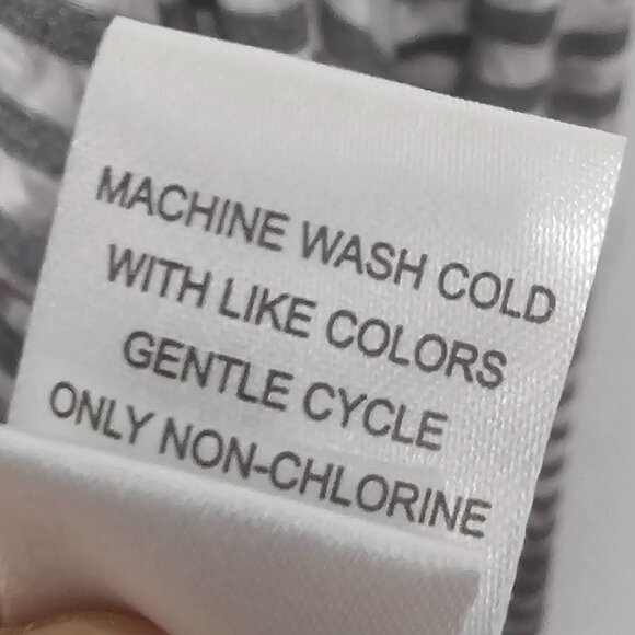 One World Gray Striped Grunge Cardigan Jacket Open Punk 2X NWT - Picture 11 of 13